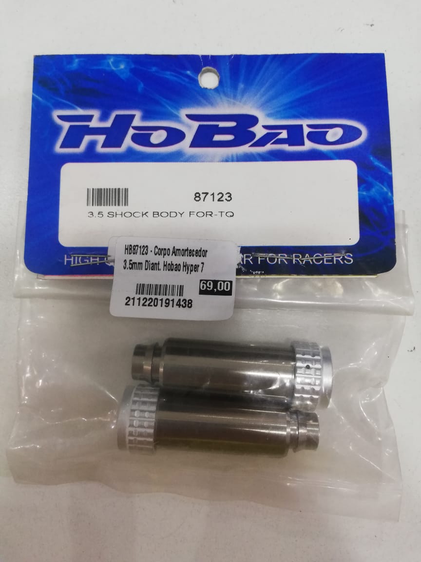 HB87123 - Corpo Amortecedor 3.5mm Diant. Hobao Hyper 7