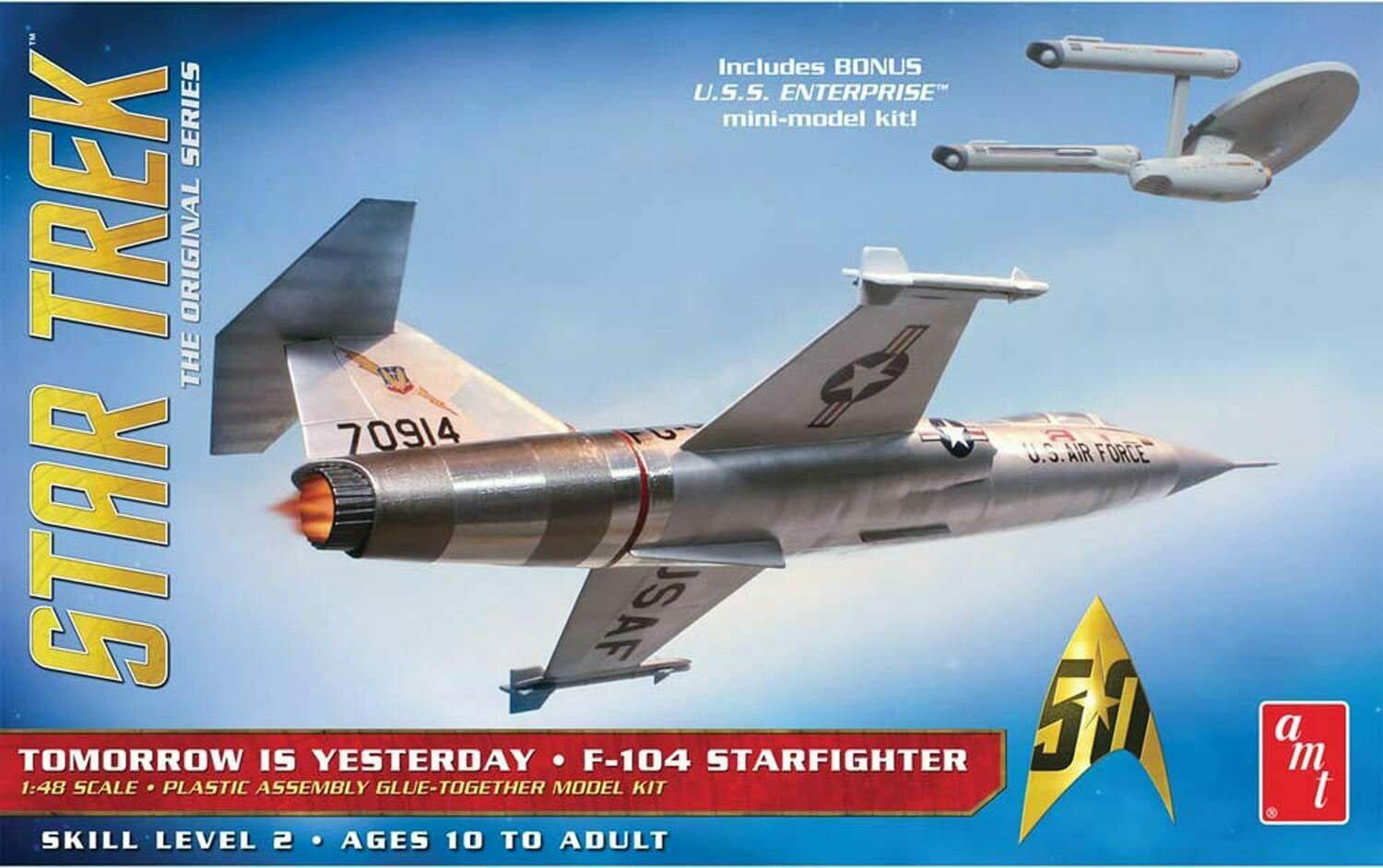 1:48 STAR TREK F-104 STARFIGHTER