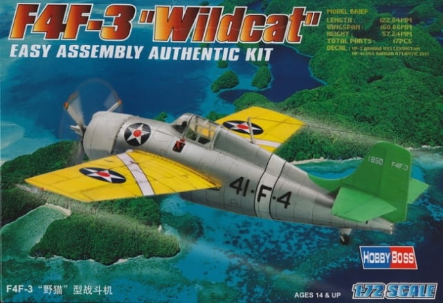 F4F-3 WILDCAT 1/72