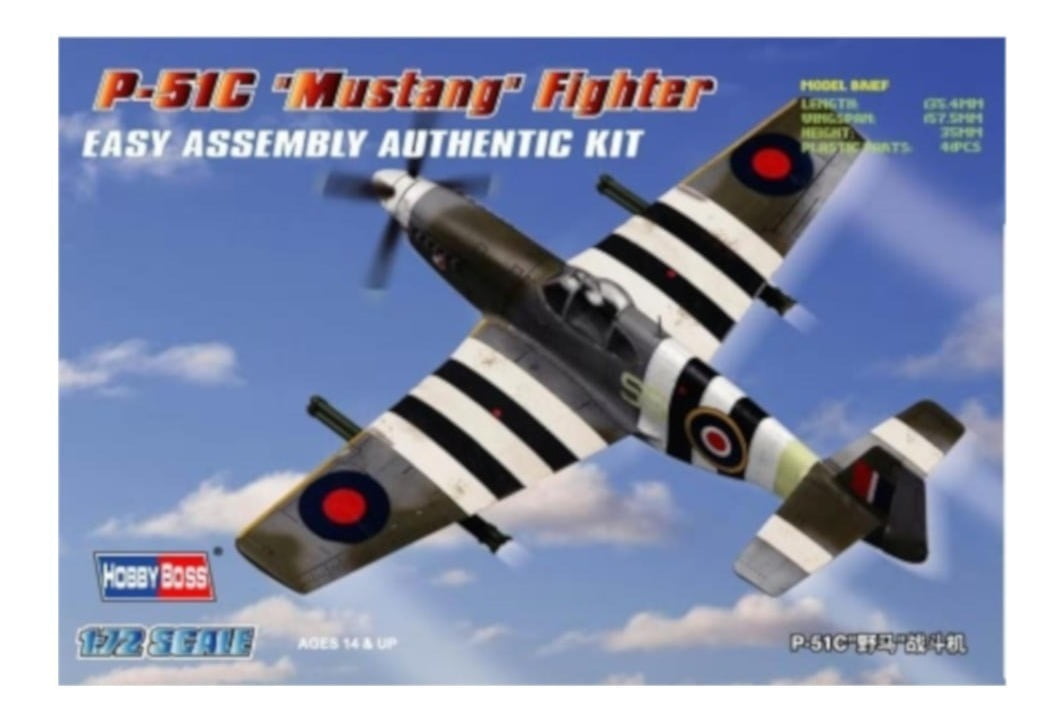 P-51C MUSTANG FIGHTER 1:72