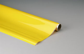 TOP FLITE - Plástico termoadesivo Monokote (66 x 182 cm) - Amarelo - MONOKOTE YELLOW - TOPQ 0203