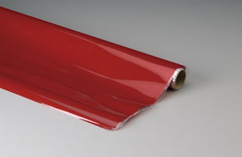 TOP FLITE - Plástico termoadesivo Monokote (66 x 182 cm) - Vermelho escuro - MONOKOTE DARK RED - TOPQ 0218