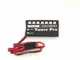 Tower Pro - Medidor de Bateria On Board 4.8/6.0V