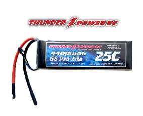 THUNDER POWER - Bateria LiPo 11.1V 4400mAh TPower G6 Pro 25C