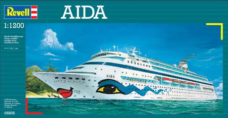 REVELL - Navio de cruzeiro AIDA - 1/1200 - 05805