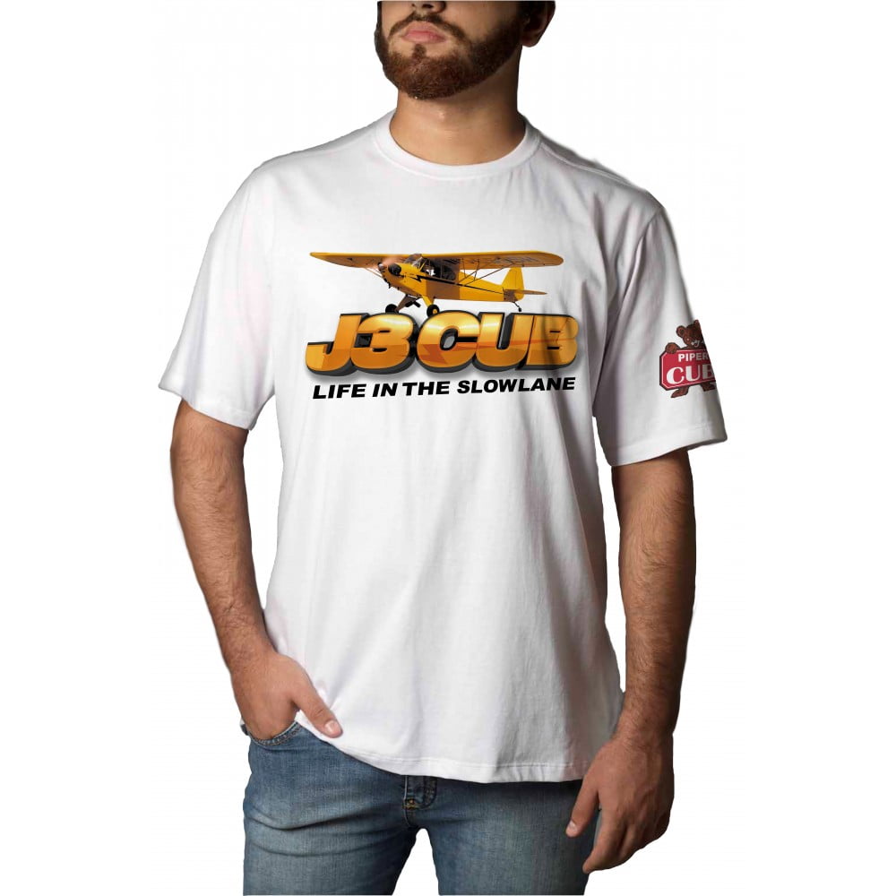 Camiseta Piper J3 CUB – Branca
