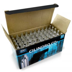 Cilindro CO2 12g Airsoft Paintball Leao (caixa com 50 und)