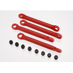 TRAX 7018 - Push rod (molded composite) (red) (4)