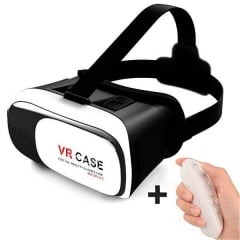Óculos de Realidade Virtual VR Case RK3PLUS com Controle Re
