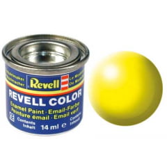 Tinta Revell para plastimodelismo - Esmalte sintético - Amarelo brilhante seda - 14ml 32312