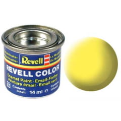 Tinta Revell para plastimodelismo - Esmalte sintético - Amarelo fosco - 14ml 32115