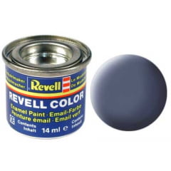 Tinta Revell para plastimodelismo - Esmalte sintético - Cinza fosco - 14ml 32157