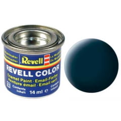 Tinta Revell para plastimodelismo - Esmalte sintético - Cinza granito fosco - 14ml 32169