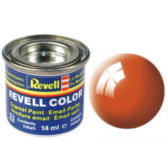Tinta Revell para plastimodelismo - Esmalte sintético - Laranja brilhante - 14ml 32130