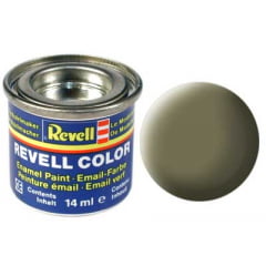 Tinta Revell para plastimodelismo - Esmalte sintético - Oliva claro fosco - 14ml 32145