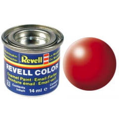 Tinta Revell para plastimodelismo - Esmalte sintético - Vermelho brilhante - 14ml 32131