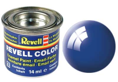 Tinta Revell para plastimodelismo - Esmalte sintético - Azul ultramarino - 14ml 32152
