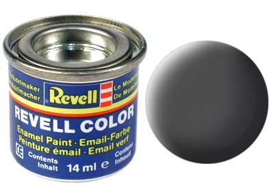Tinta Revell para plastimodelismo - Esmalte sintético - Cinza oliva - 14ml 32166