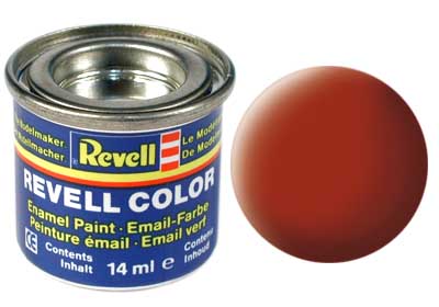 Tinta Revell para plastimodelismo - Esmalte sintético - Ferrugem - 14ml 32183