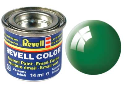 Tinta Revell para plastimodelismo - Esmalte sintético - Verde esmeralda - 14ml 32161